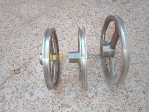   fabrication  pouli  aluminium