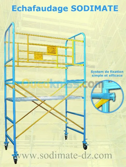 Echafaudage Roulant Homologué 2m-4m-6m