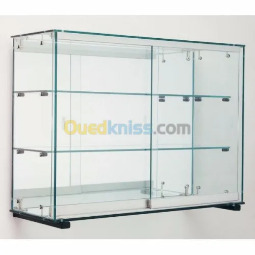 MENUISERIE EN ALUMINIUM,VERRE TREMPE 