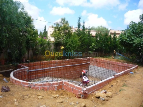 Construction et réalisation de piscine