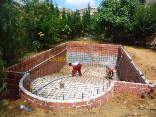 Construction et réalisation de piscine