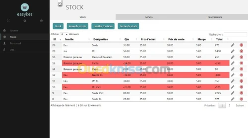easykes - Logiciel pour superette