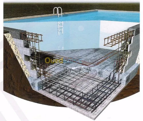 Construction; rénovation Piscines مسبح