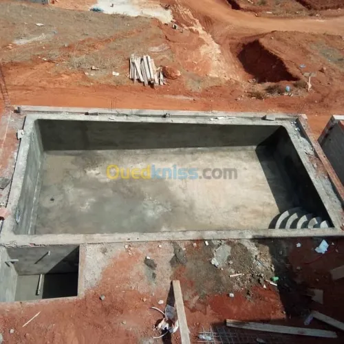 Construction; rénovation Piscines مسبح