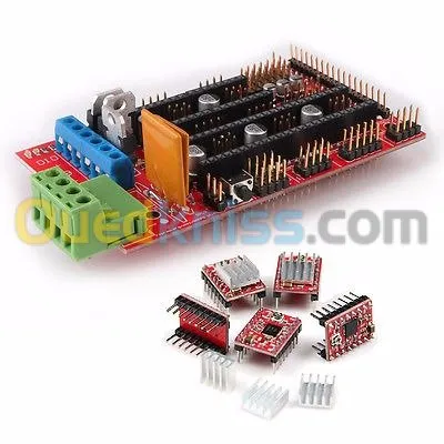 Ramps 1.4 mega + 5 piece A4988 Arduino 