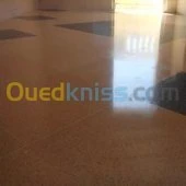 ponçage et lustrage  de marbre et carl