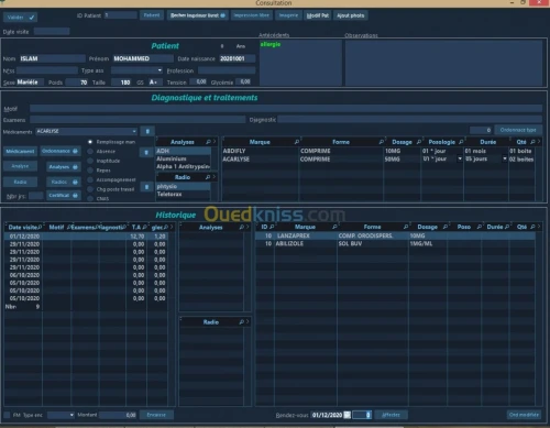 Logiciel médecin 