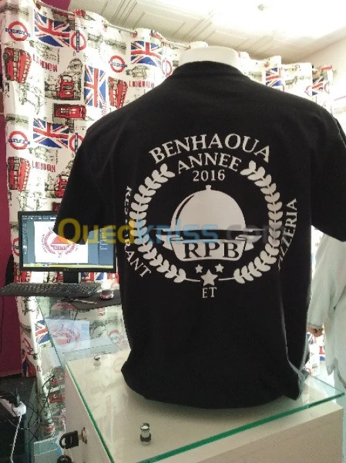 Serigraphie , Flocage , impression 