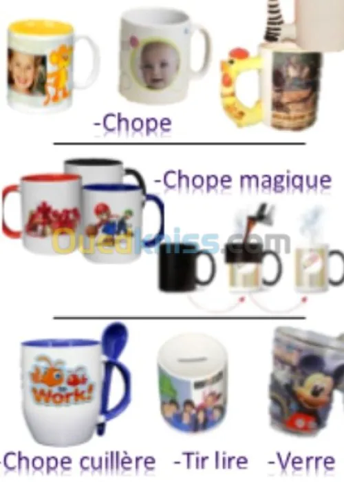 Sublimation sur chope (mug)...