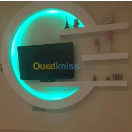 Décoration plaques aux plâtre et pvc
