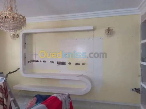 Décoration plaques aux plâtre et pvc
