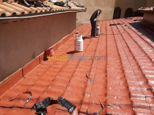 étanchéité chauffage construction