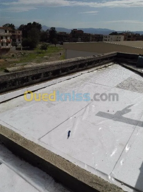 étanchéité chauffage construction