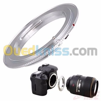 Bague objectif Nikon  vers Canon 