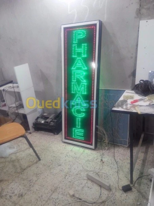 panneaux pub a led
