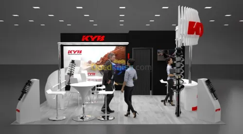 Design global  Conception 3D de stand