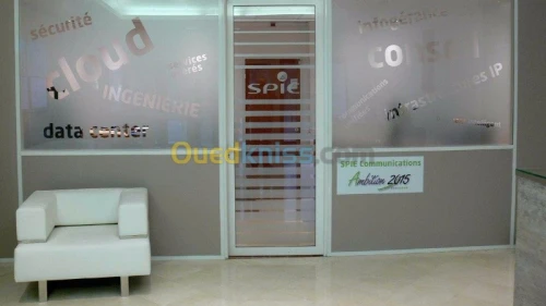 montage et reparation de vitrine 