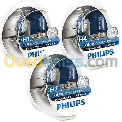 Lampe H7 philips diamond vision