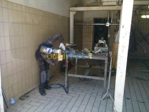 traveaux inox fabrication et montage