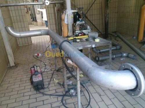 traveaux inox fabrication et montage