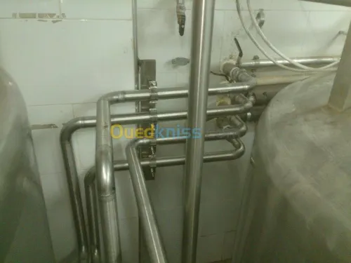 traveaux inox fabrication et montage
