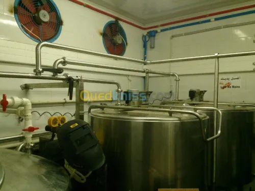 traveaux inox fabrication et montage