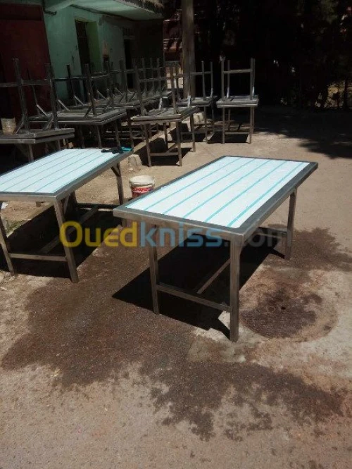 traveaux inox fabrication et montage