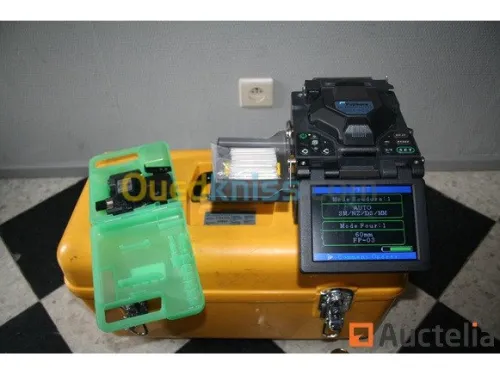 Raccordement et test fibre optique