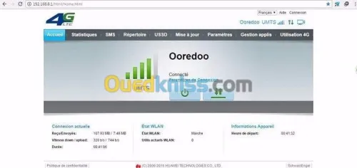 Flashage + déblocage modem 4G