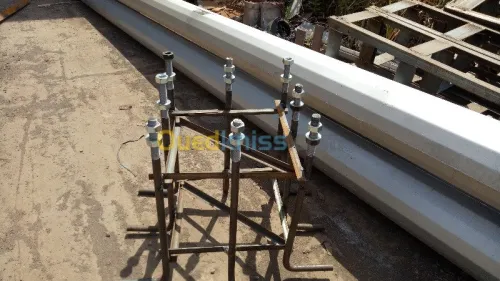 Fabrication des Supports d'éclairag BS