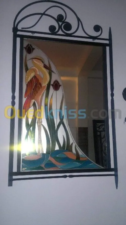 Decoration fer forge exterieur