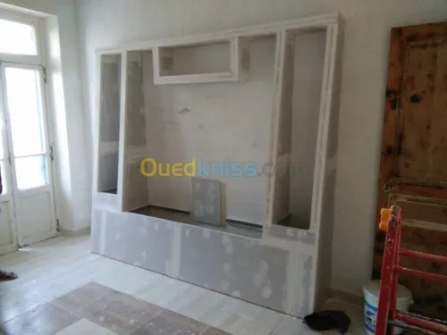 travaux de pose ou renovationBA13/BA06