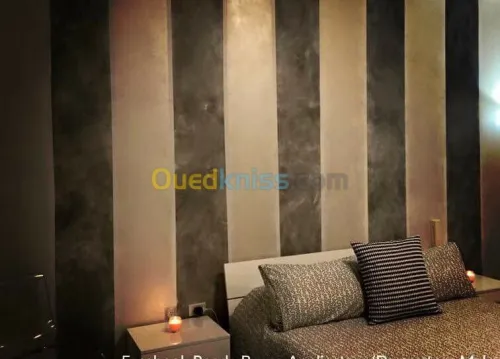 placoplatre et peinture deco