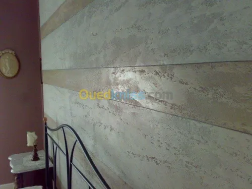 placoplatre et peinture deco