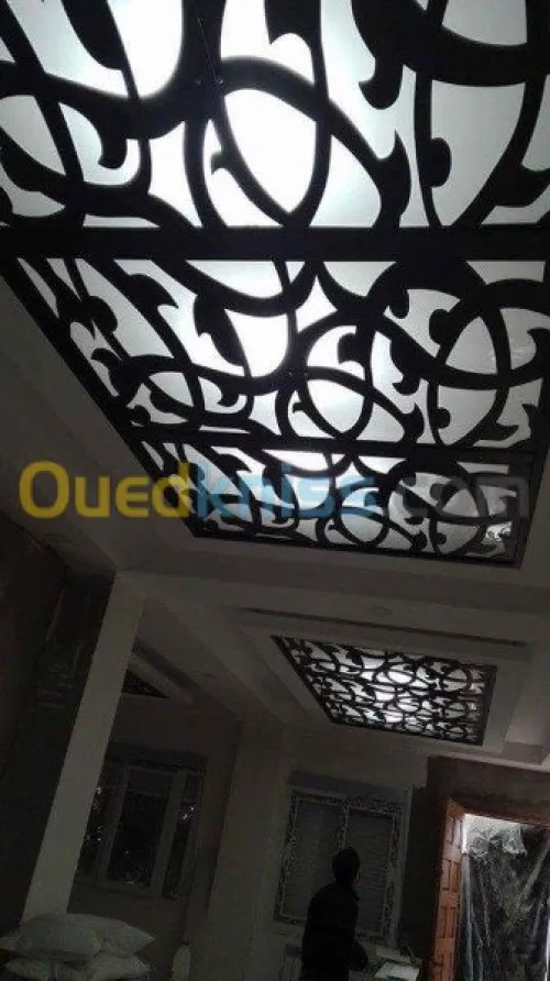 placoplatre et peinture deco