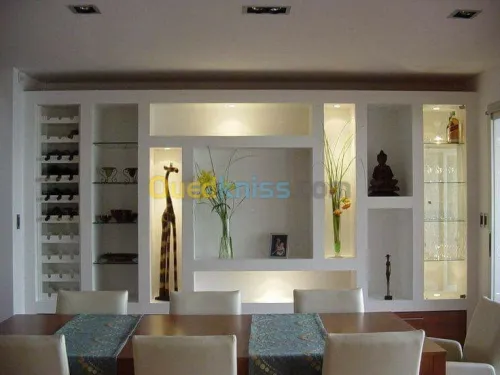 placoplatre et peinture deco