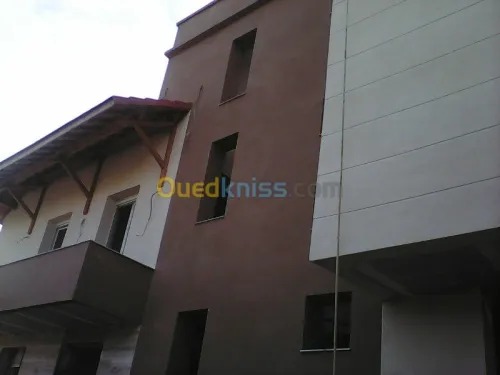 finition des façades 