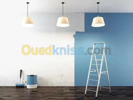 peinture sur mur interieur