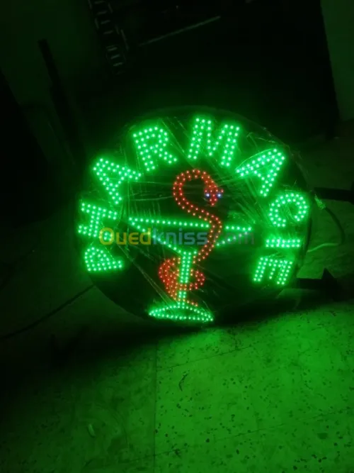 Enseigne lumineuse led pharmacie