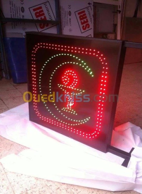 Enseigne lumineuse led pharmacie
