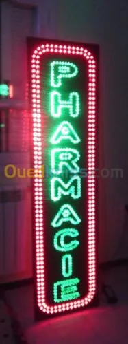 Enseigne lumineuse led pharmacie