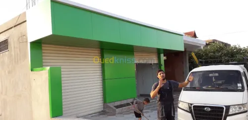 Tinda et alucobond 