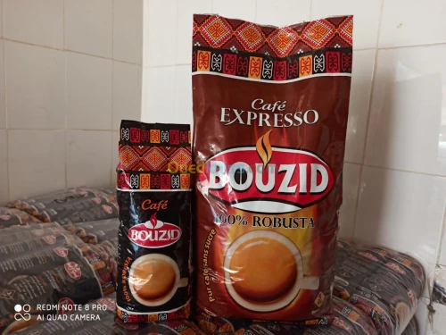 Café  bouzid en grain pour Vending 