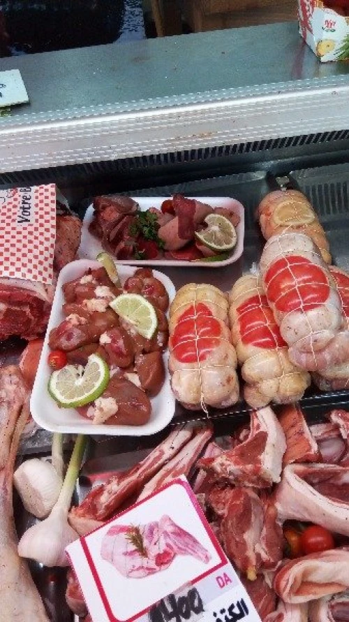 Poulet farci  roti viande 