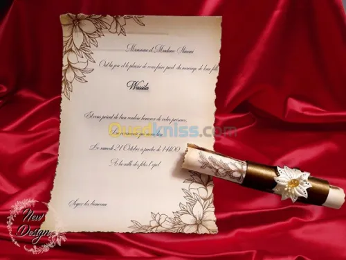 cartes d'invitations 