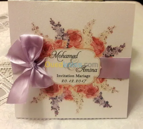 cartes d'invitations 