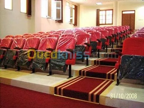 fixation de chaises de conference