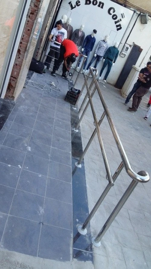 rampe/balcon/garde corps en inox 