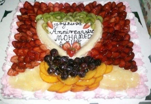 gâteaux orientaux, pièce montée....