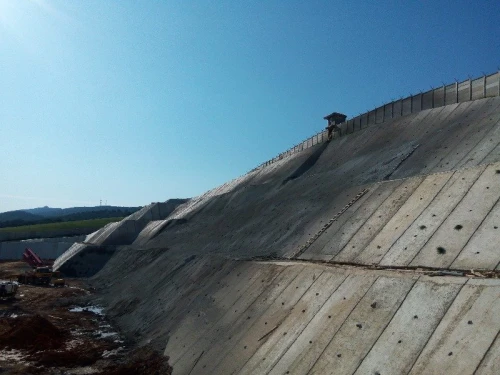 Blindage , forage et béton projeté  